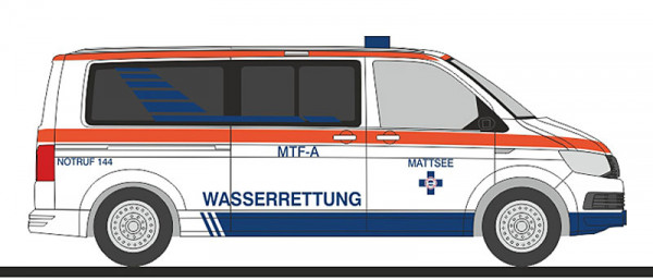Rietze 53899 - Volkswagen T6 Wasserrettung Mattsee (AT)
