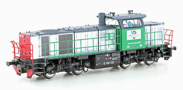Mehano 90564 - FRET Italia Diesellok Vossloh D100 102 Ep.6, DCC + Sound