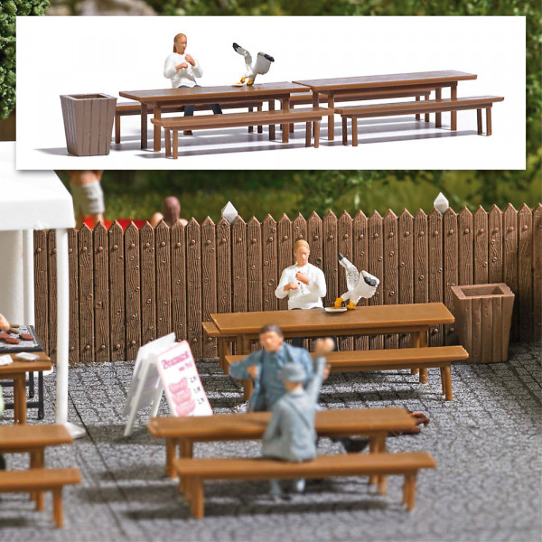 Busch 7994 - A-Set: Fish énæ Chips H0