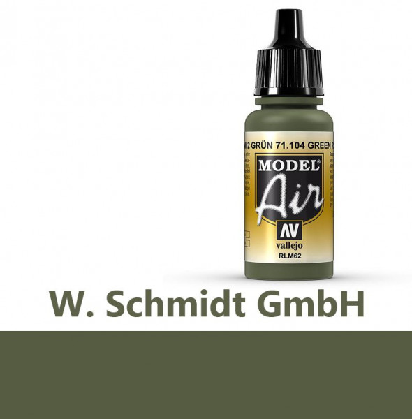 Vallejo 771104 - Model Air Grün, 17 ml
