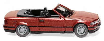 Wiking 019401 - BMW 325i Cabrio weinrot -metallic Bj. 1993-96