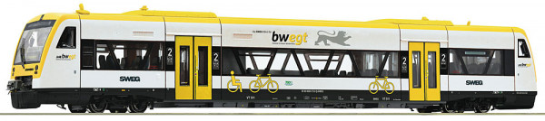 Roco 7710006 - SWEG Dieseltriebwagen BR 650 Ep.6, "bwegt", DCC + Sound