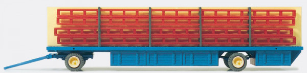 Preiser 21024 - Masttransportwagen 10mtr, "Circus Krone" Fertigmodell
