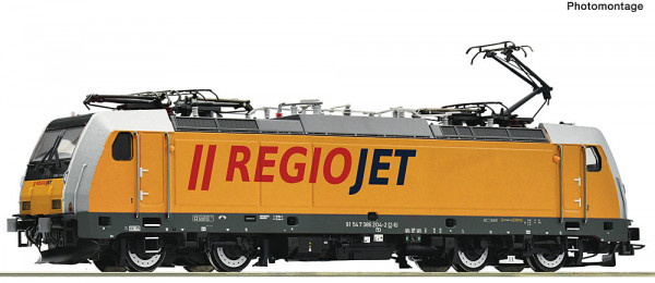 Roco 7510102 - RegioJet Ellok Reihe 386 204-2 Ep.6, DCC + Sound