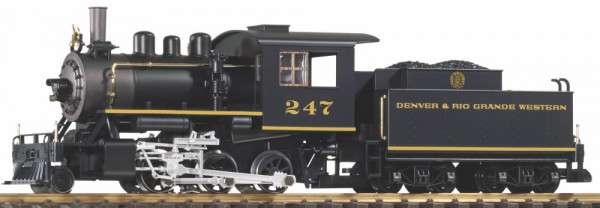 Piko 38239 - US Dampflok mit Tender Mini-Mogul D&RGW