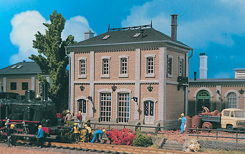 Vollmer 45610 - Fabrikgebäude 130x70x130 mm