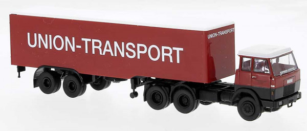 Brekina 82251 - Hanomag Henschel F 221 S Koffer Union Transport