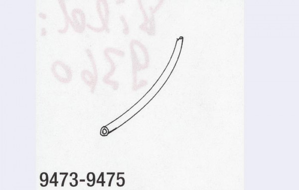 Weinert 9474 - Silikonschlauch, 0,5 mm 50cm