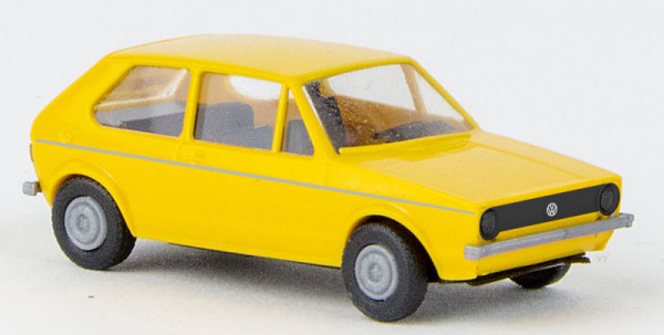 Brekina 25548 - VW Golf I gelb, 1974,