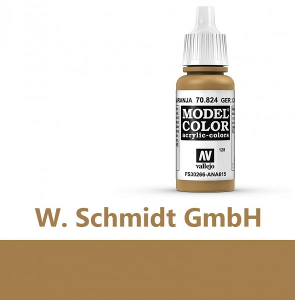 Vallejo 770824 - Model Color Farbe Deutsche Tarnung, Ockerorange