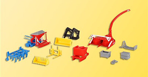 Kibri 10910 - Set Landwirtschaftliche Geräte