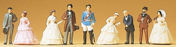 Preiser 79129 - Ludwig II. von Bayern, Gefolge