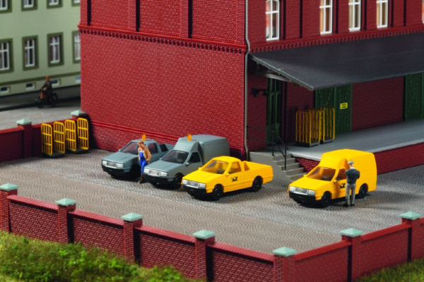Auhagen 43664 - Nutzfahrzeuge Post Fertigmodell