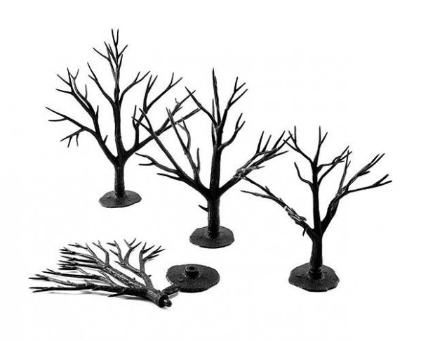 Woodland TR1122 - Laubbäume, biegbar, 28 St. 8 - 13 cm