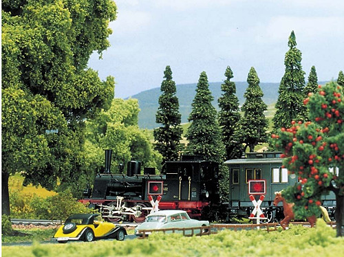 Busch 5903 - Warnblinkanlage Komplett-Set: 2 Warnblinker und elektronische Blinkschaltung. Einbaufer