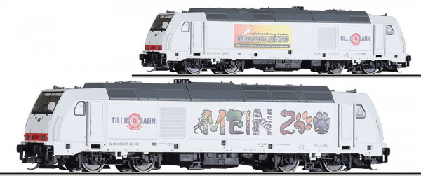 Tillig 04849 - Diesellok BR 285 997-3, "START Mein Zoo"
