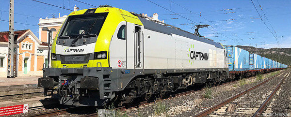 Sudexpress S2560078 - Captrain España Ellok Reihe 256.007-7 Ep.6, AC-digital + Sound