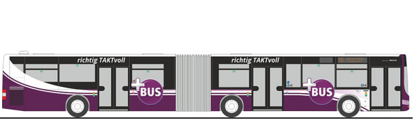Rietze 72785 - MAN Lion´s City G´15 Regionalverkehr Westsachsen +Bus