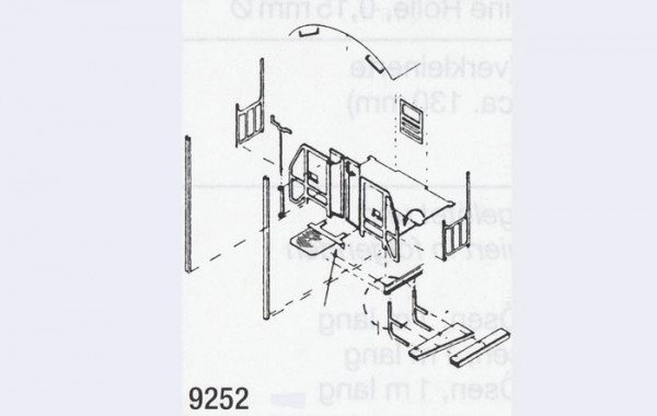 Weinert 9252 - Ätzsatz für Ci bay 10