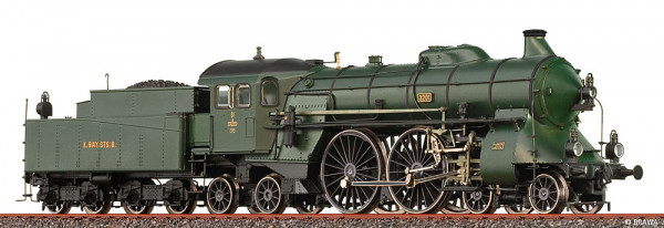 Brawa 70146 - Bay. Dampflok S2/6 grün Ep.1, DCC + Sound