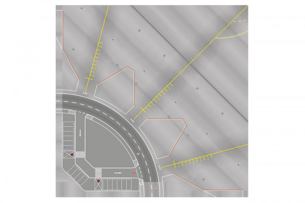 Herpa 558969-001 - Vorfeld/Tower-Platten / Apron/Tower Plates
