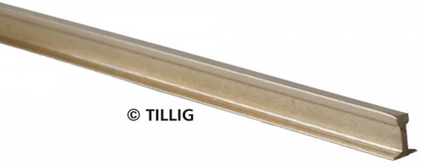 Tillig 82500 - Schienenprofil 2,5 mm (Code 100) Neusilber blank 1000 mm