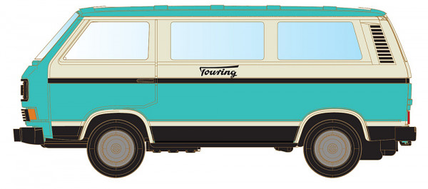 Minis - LC4348 - VW T3 Bus Deutsche Touring
