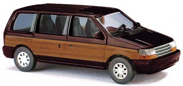 Busch 44624 - Plymouth Voyager, braun "Woody" Bj.1990 "Metallica"