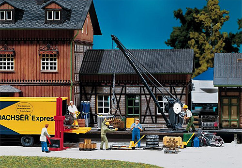 Faller 222176 - Verladekran mit Ladegut