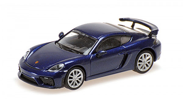 Porsche 718 Cayman GT4 (981) blau-metallic