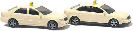 Busch 8341 - Set MB Taxi C-Klasse und Audi A4 Avant
