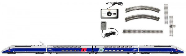 Jouef HJ1061 - SNCF Start Set TGV Duplex blau/grau „Carmillon”-Logo