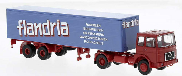 Brekina 78164 - MAN F7 Sattelkofferzug Flandria