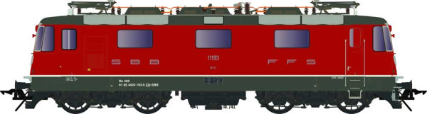 Lenz 40344-06 - SBB Elektrolok Re 4/4 I Re 420 193, Ep.6, rot