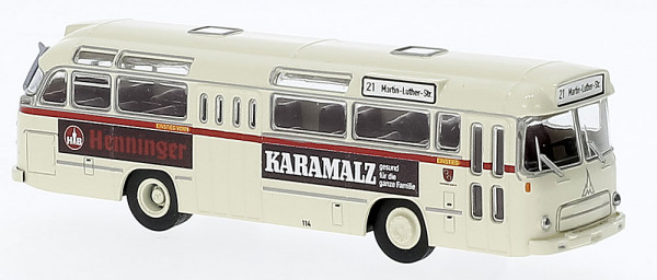 Brekina 59536 - Magirus Saturn II 1962, Mainz - Henninger Karamalz,