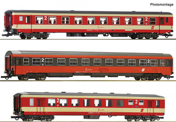 Roco 6200128 - ÖBB Set 3-teilig Schnellzug "D704" Ep. 5, Teil 2