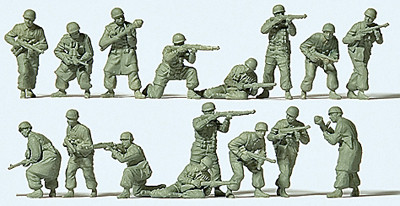 Preiser 16624 - Fallschirmjäger im Gefecht, Deutsches Reich 1939-1945