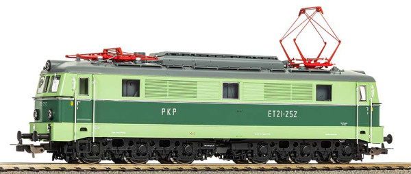 Piko 51619 - PKP Ellok Reihe ET21 grün/hellgrün Ep.3, DCC + Sound
