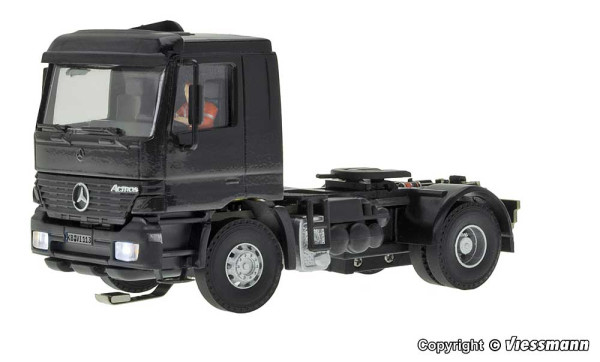 Viessmann 8113 - MB ACTROS 2-achs Sattelschlepper, schwarz, Funktionsmodell