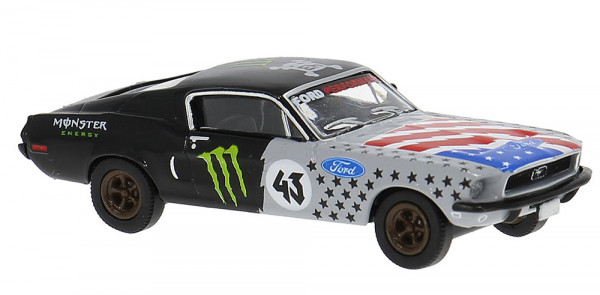 Brekina 19617 - Ford Mustang 1968 "Gymkhana tribute"