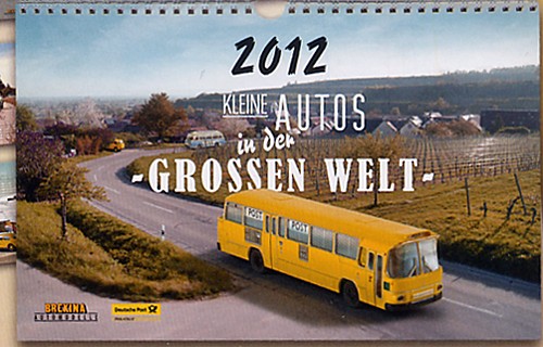 Brekina 12192 - Modellauto-Kalender 2012