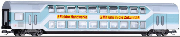 Tillig 16794 - DB AG Doppelstockwagen DBz750 Regiofarbgebung minttürkis Ep.5