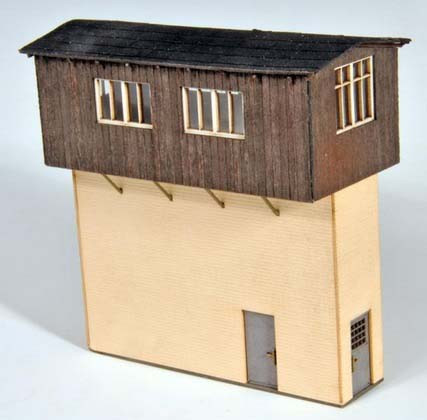 Joswood 19009 - Stellwerk Bulla, beiger Ziegel