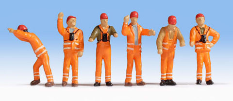 Noch 45275 - Rangierpersonal 6 Figuren