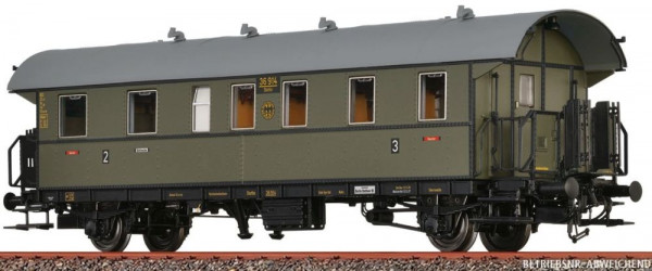 Brawa 46800 - Einheits-Durchgangswagen BCi-29 DRG, Epoche II, AC Analog