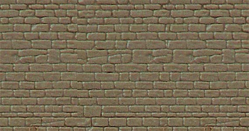 Kibri 34118 - Mauerplatte regelmäßig mit Abdecksteinen 20 x 12 cm