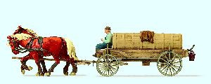Preiser 30414 - Jauchewagen. Fertigmodell