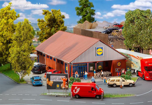 Faller 130615 - Lidl-Markt Bausatz