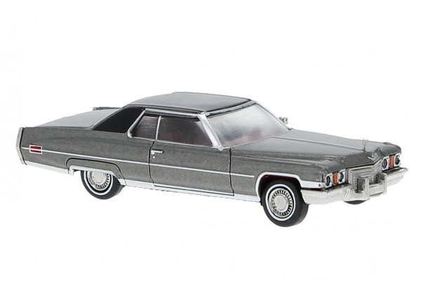 Brekina 18131 - Cadillac Coupé deVille silber