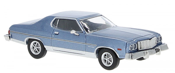 Brekina 19730 - Ford Gran Torino, blau, 1976